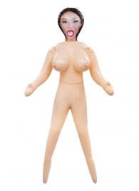 Телесная надувная секс-кукла с пышным бюстом - NMC - в Волгограде купить с доставкой