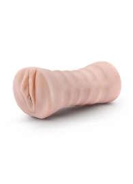 Телесный мастурбатор-вагина Ayumi с вибрацией - Blush Novelties - в Волгограде купить с доставкой