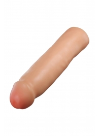 Телесная насадка-удлинитель Tenacity - 21,6 см. - Blush Novelties - в Волгограде купить с доставкой