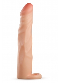 Телесная насадка-удлинитель Fortitude с подхватом - 17,7 см. - Blush Novelties - в Волгограде купить с доставкой