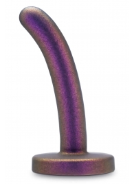 Фиолетовая насадка с гладкой поверхностью Surrender 4.75 Inch Beginner Pegging Dildo - 12 см. - Blush Novelties - купить с доставкой в Волгограде