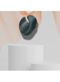 Серый сквозной мастурбатор с вибрацией Manwan Starter - Manwan - в Волгограде купить с доставкой