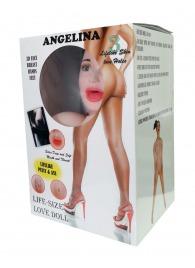 Надувная секс-кукла Angelina 3D - Boys of Toys - в Волгограде купить с доставкой