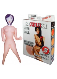 Надувная секс-кукла Suzuki - Boys of Toys - в Волгограде купить с доставкой