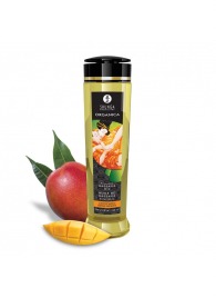 Массажное масло для тела Luscious Mango с ароматом манго - 240 мл. - Shunga - купить с доставкой в Волгограде