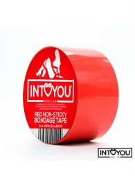 Красный скотч для фиксации Non-Sticky Bondage Tape - 15 м. - Intoyou - купить с доставкой в Волгограде