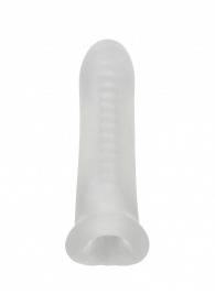 Белый фаллоудлинитель Striker - 13,5 см. - Lola Games - в Волгограде купить с доставкой
