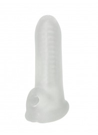 Белый фаллоудлинитель Striker - 13,5 см. - Lola Games - в Волгограде купить с доставкой