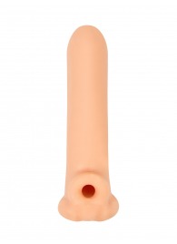 Телесный фаллоудлинитель Titan - 16,5 см. - Lola Games - в Волгограде купить с доставкой