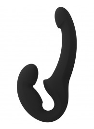 Черный безремневой страпон Share Lite - Fun Factory - купить с доставкой в Волгограде