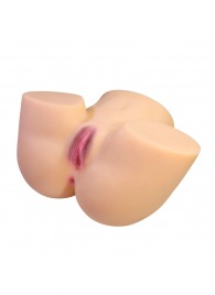 Телесный мастурбатор Liora с 2 любовными тоннелями - Baile - в Волгограде купить с доставкой