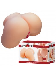 Телесный мастурбатор с 2 любовными отверстиями Olivia - Baile - в Волгограде купить с доставкой