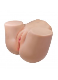 Телесный мастурбатор Julia с 2 любовными тоннелями - Baile - в Волгограде купить с доставкой