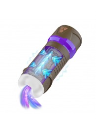 Интерактивный мастурбатор Misty с вакуумом, вибрацией и сжатием - Shots Media BV - в Волгограде купить с доставкой