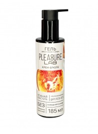 Съедобный лубрикант на водной основе Pleasure Lab с ароматом крем-брюле - 185 мл. - Pleasure Lab - купить с доставкой в Волгограде