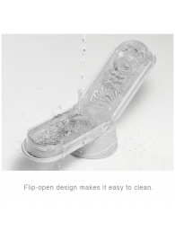 Белый мастурбатор FLIP 0 (ZERO) - Tenga - в Волгограде купить с доставкой