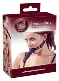 Кляп с наружным фаллоимитатором Knebel mit Dildo - Orion - купить с доставкой в Волгограде