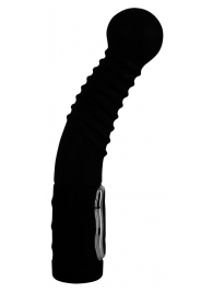 Чёрный стимулятор простаты с ротацией Prostate Twister - 20 см. - Orion - в Волгограде купить с доставкой