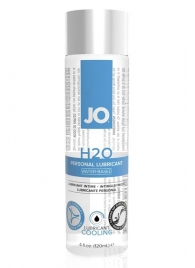 Охлаждающий лубрикант на водной основе JO Personal Lubricant H2O COOLING - 120 мл. - System JO - купить с доставкой в Волгограде
