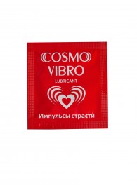 Пробник женского стимулирующего лубриканта на силиконовой основе Cosmo Vibro - 3 гр. - Биоритм - купить с доставкой в Волгограде
