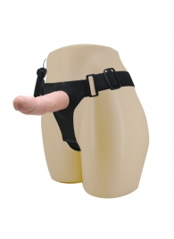 Реалистичный страпон-фаллоимитатор на трусиках Ultra Passionate Harness - 15 см. - Baile - купить с доставкой в Волгограде