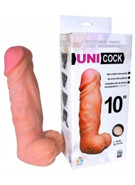 Фаллическая насадка Харнесс UNICOCK 10  - 25 см. - LOVETOY (А-Полимер) - купить с доставкой в Волгограде