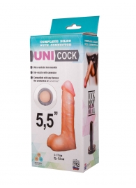Фаллическая насадка Харнесс UNICOCK 5,5  - 17 см. - LOVETOY (А-Полимер) - купить с доставкой в Волгограде