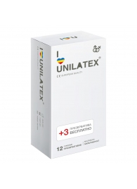 Разноцветные ароматизированные презервативы Unilatex Multifruit  - 12 шт. + 3 шт. в подарок - Unilatex - купить с доставкой в Волгограде