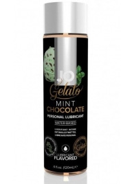 Лубрикант с ароматом мятного шоколада JO GELATO MINT CHOCOLATE - 120 мл. - System JO - купить с доставкой в Волгограде