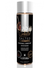 Лубрикант с ароматом солёной карамели JO GELATO SALTED CARAMEL - 120 мл. - System JO - купить с доставкой в Волгограде