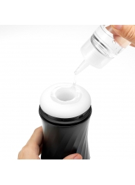 Мастурбатор с регулируемой плотностью обхвата Custom Strength CUP Twist Ripple - Tenga - в Волгограде купить с доставкой