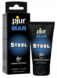 Эрекционный гель для пениса pjur MAN Steel Gel - 50 мл. - Pjur - купить с доставкой в Волгограде