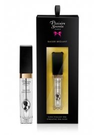 Стимулирующий блеск для губ Baiser Brulant Gloss Plaisirs Secrets - 7 мл. - Plaisir Secret - купить с доставкой в Волгограде