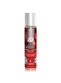 Смазка с ароматом клубники JO Flavored Strawberry Kiss - 30 мл. - System JO - купить с доставкой в Волгограде