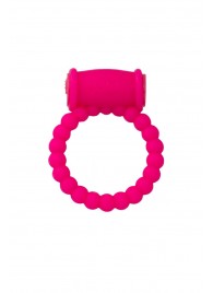 Розовое виброкольцо на пенис A-toys из силикона - A-toys - в Волгограде купить с доставкой