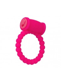 Розовое виброкольцо на пенис A-toys из силикона - A-toys - в Волгограде купить с доставкой