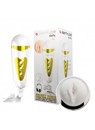 Мега-мастурбатор вагина Sally с вибрацией и голосом - Baile - в Волгограде купить с доставкой