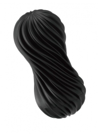 Мастурбатор FLEX Rocky Black с плотным рельефом - Tenga - в Волгограде купить с доставкой