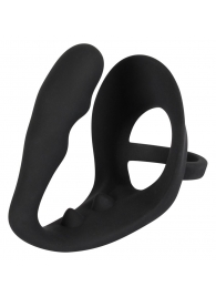 Эрекционное кольцо с подхватом мошонки и анальным отростком для воздействия на простату - Orion - в Волгограде купить с доставкой