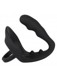 Эрекционное кольцо с подхватом мошонки и анальным отростком для воздействия на простату - Orion - в Волгограде купить с доставкой