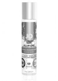Массажный гель ALL-IN-ONE Massage Oil Sensual нейтральный - 30 мл. - System JO - купить с доставкой в Волгограде