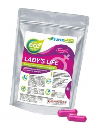 Возбуждающие капсулы Ladys Life - 2 капсулы (0,35 гр.) - SuperCaps - купить с доставкой в Волгограде