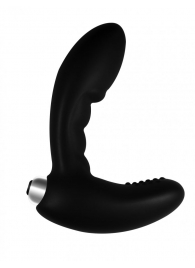 Чёрный стимулятор простаты с вибрацией Wonder Touch - Lola Games - в Волгограде купить с доставкой