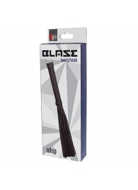 Чёрная плеть BLAZE WHIP BLACK - Dream Toys - купить с доставкой в Волгограде