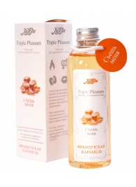 Эликсир Triple Pleasure  Французская карамель  - 130 гр. - JULEJU - купить с доставкой в Волгограде