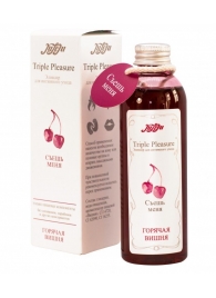 Эликсир Triple Pleasure  Горячая вишня  - 130 гр. - JULEJU - купить с доставкой в Волгограде