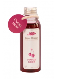 Эликсир Triple Pleasure  Горячая вишня  - 65 гр. - JULEJU - купить с доставкой в Волгограде