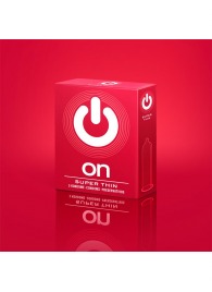 Супертонкие презервативы ON) Super Thin - 3 шт. - ON) - купить с доставкой в Волгограде