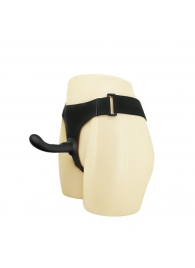 Страпон с изогнутой головкой Ultra Harness Curvy Dildo - 15,8 см. - Baile - купить с доставкой в Волгограде