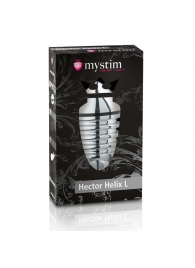 Анальный плаг для электростимуляции Hector Helix Buttplug L - 11,5 см. - MyStim - купить с доставкой в Волгограде